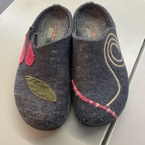 Haflinger Wool Clogs Size 38/7